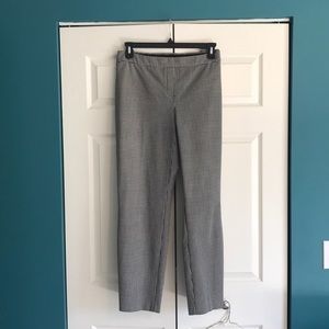 Alfani houndstooth print pull on pants